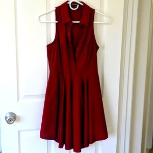 Express💃flowy, w/collar dress